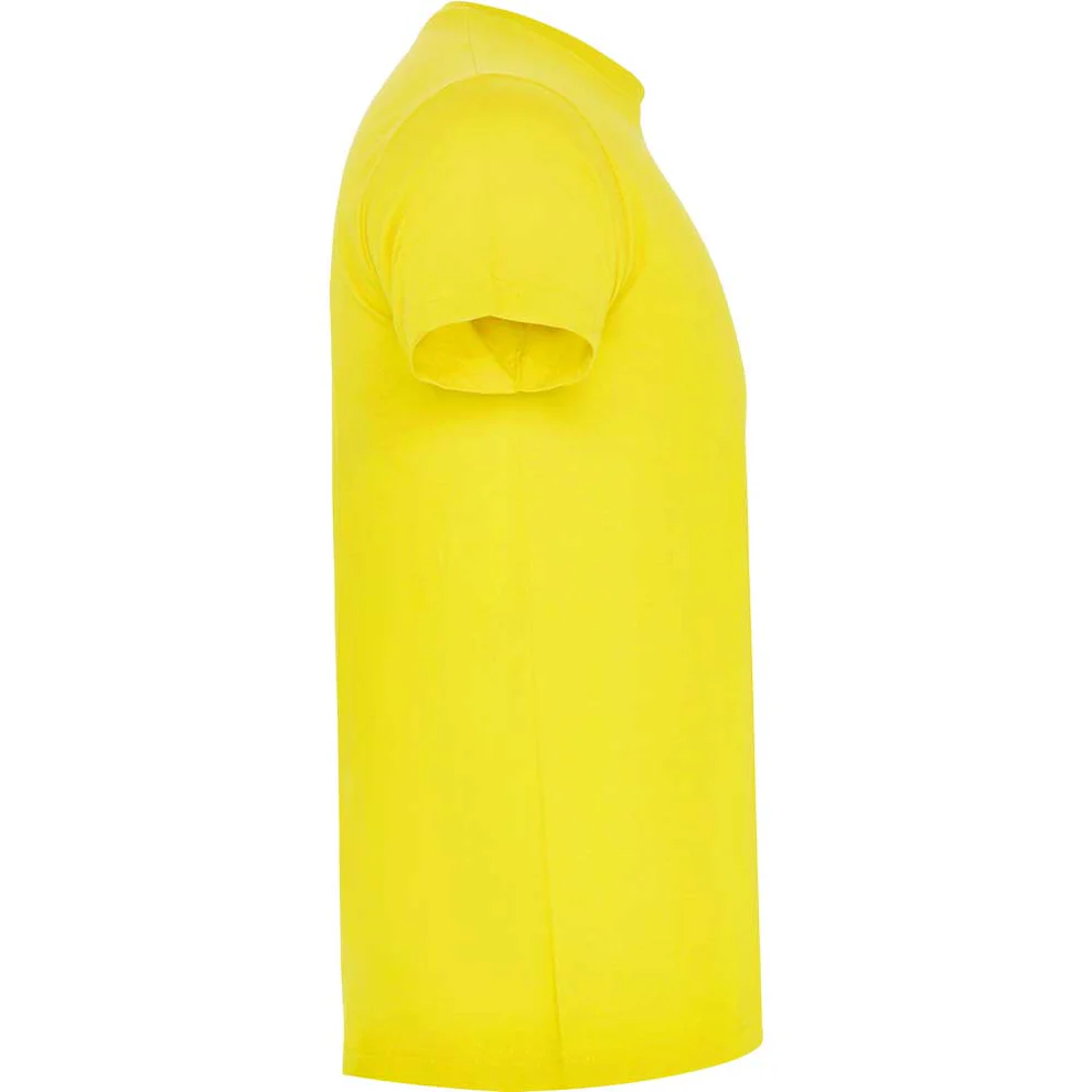 Tricou bumbac galben personalizabil